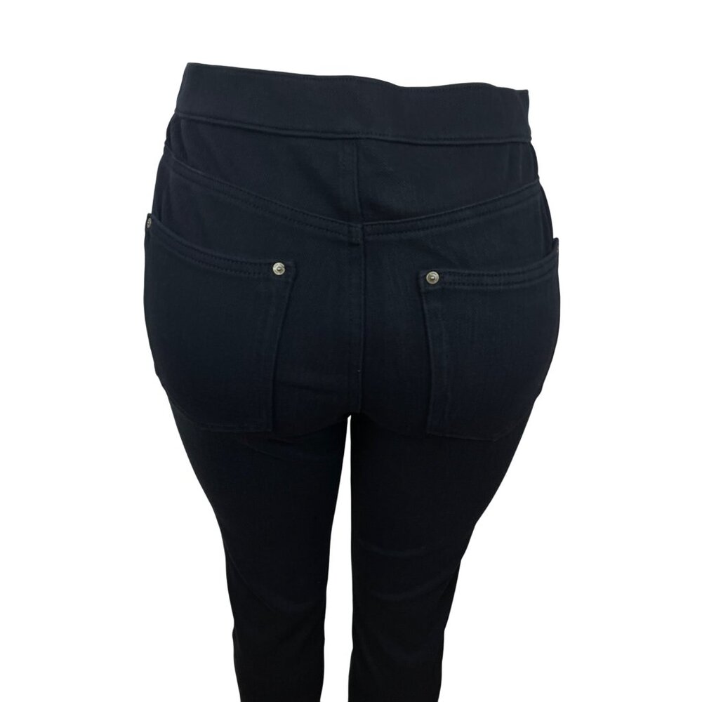 Belle Kim Gravel Belle Black Denim Skinny Jeans Womens Size 8 - Picture 5 of 8